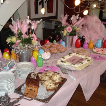 Pastel roze babyshower meisje feest 1