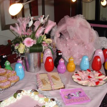 Pastel roze babyshower meisje feest 2