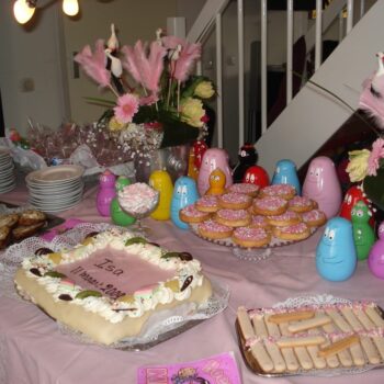 Pastel roze babyshower meisje feest 5