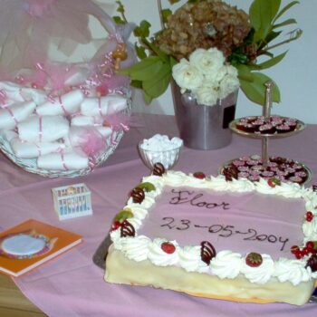 Sfeervolle tafel kraamfeest of babyshower 7